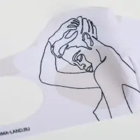 Маска из неопрена многоразовая, защитная, &laquo;Я- мечта&raquo;