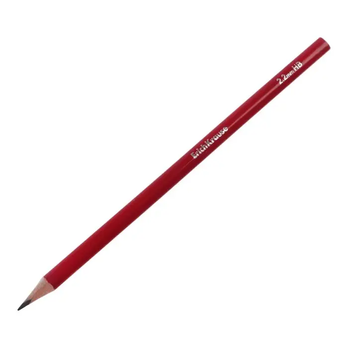 Карандаш чернографитных ErichKrause &laquo;Deep Classic triangular&raquo;, НВ, грифель d=2.2 мм, дерево, трёхгранный, в тубусе, МИКС