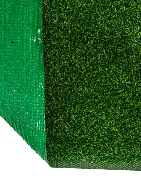 Газон искусственный,  с проклейкой, высота 3см, 12иг, 2 х 25м, зеленый, "Greengo"