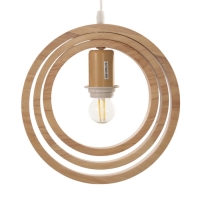 Светильник BayerLux ЭКО "Лика" 1х40Вт Е27 коричневый 25х25х100см