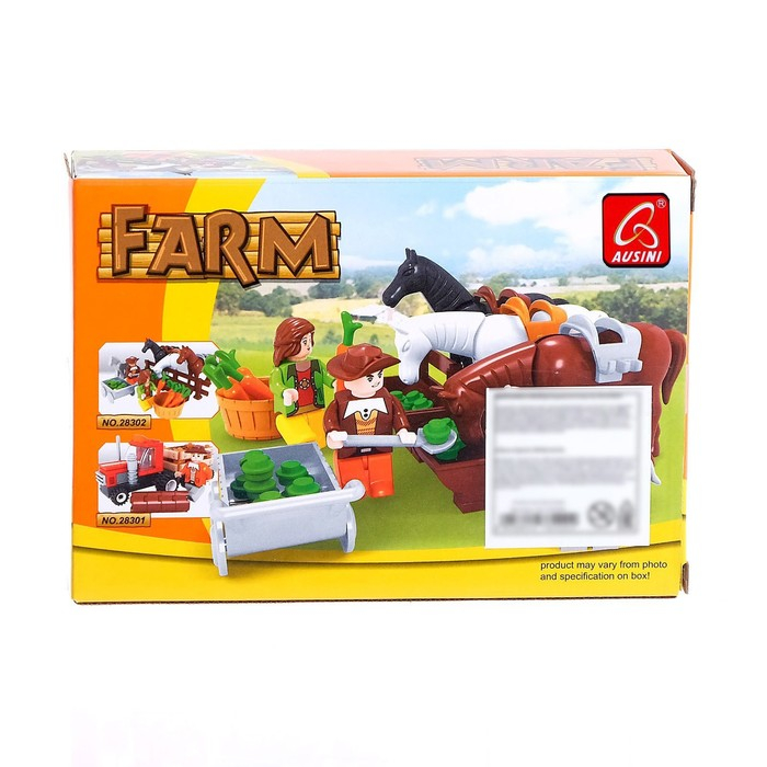 Конструктор Ферма &laquo;Конюшня&raquo;, 89 деталей