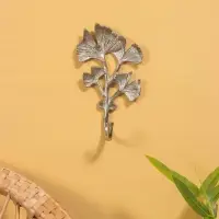 Крючок настенный &laquo;Лепестки&raquo;, 19.5&times;11&times;6 см, алюминий