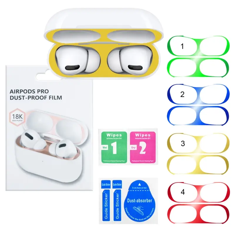 Наклейки вовнутрь наушников APods 3