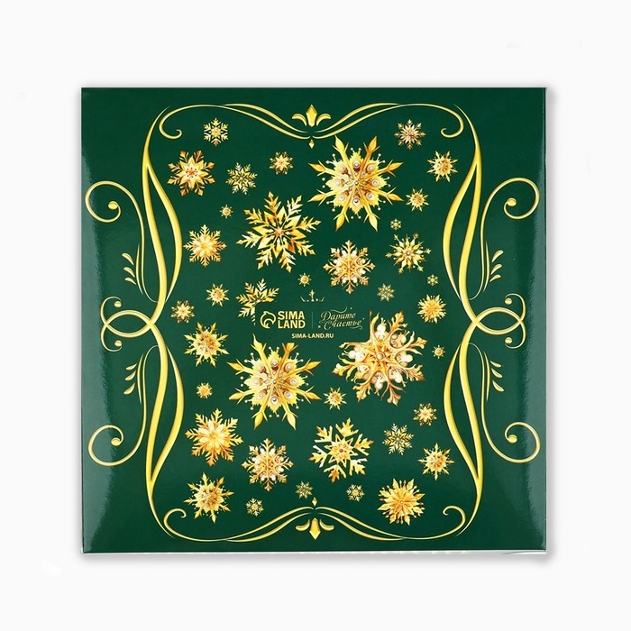 Коробка под 9 конфет с ячейками «Новогодняя сказка», 14.5 х 14.5 х 3 см, Новый год Коробка под 9 конфет с ячейками «Новогодняя сказка», 14.5 х 14.5 х 3 см, Новый год