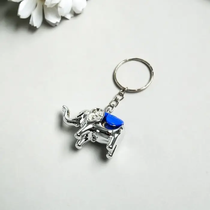 Брелок пластик под металл "Слон"