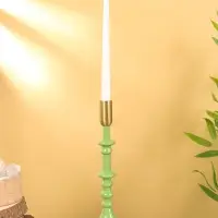 Подсвечник на 1 свечу "Кипарис" 10х10х31 см