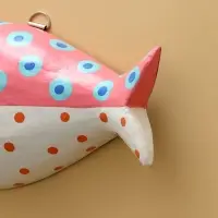 Панно &laquo;Рыба-хищник&raquo;, 22&times;12&times;5 см, дерево, разноцветное