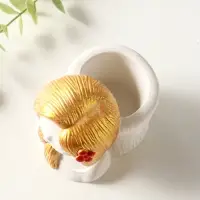 Подставка для мелочей "Русская красавица" 8х8х6 см, гипс