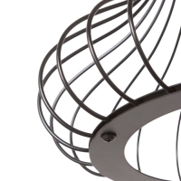 Светильник "Фон" 1х40Вт Е27 черный 23х23х18см