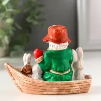 Фигура "Дед Мазай" 9х11х7 см