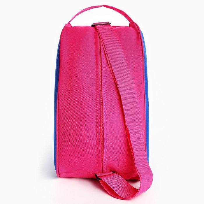 Сумка для роликовых коньков &laquo;FIGURE SKATING&raquo;, 40х32х20 см, синий цвет