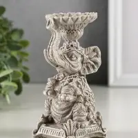 Подсвечник "Слон" высота 12 см, под камень