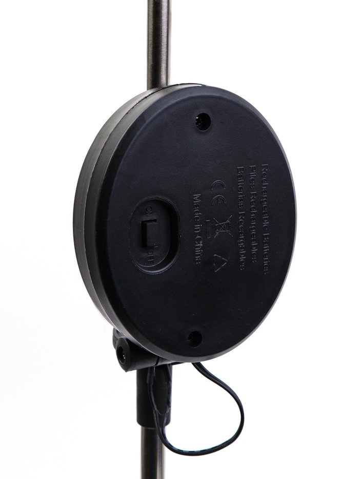 Штекер с подсветкой "Бабочка Клео" фиолетовая, 8х70см