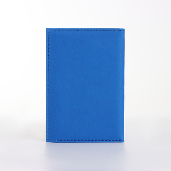 Обложка для паспорта, цвет синий
