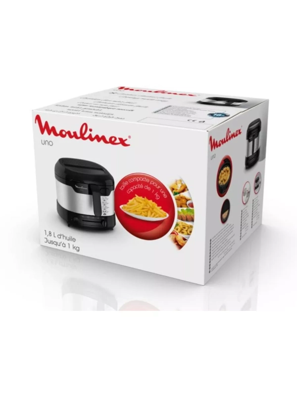 Компактная фритюрница Fry Uno AF215D10, серебристый