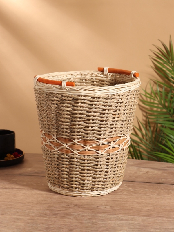 Корзина плетеная 24x24x26 см, ротанг