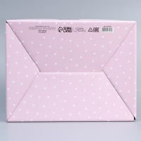 Коробка подарочная сборная, упаковка, &laquo;8 марта&raquo;, 30 х 23 х 12 см