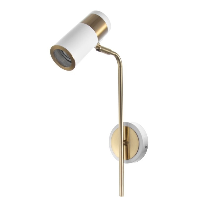 Бра "Техно" Е27 40Вт золото-белый 21х10х38см