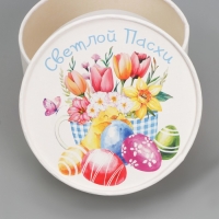 Коробка подарочная, упаковка, &laquo;Светлой Пасхи&raquo;, Пасха, 13 х 8.5 см