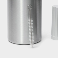 Кремер - сифон для взбивания сливок KONFINETTA, 1 л, 3 насадки, алюминий, серебристый