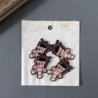 Декор для творчества акрил двусторонний "Зомби-мишка" 4,3х2,9х0,2 см