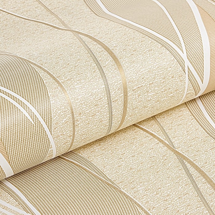 Обои бумажные Саратов Ф434-02 Импульс бежевый 0,53х10м