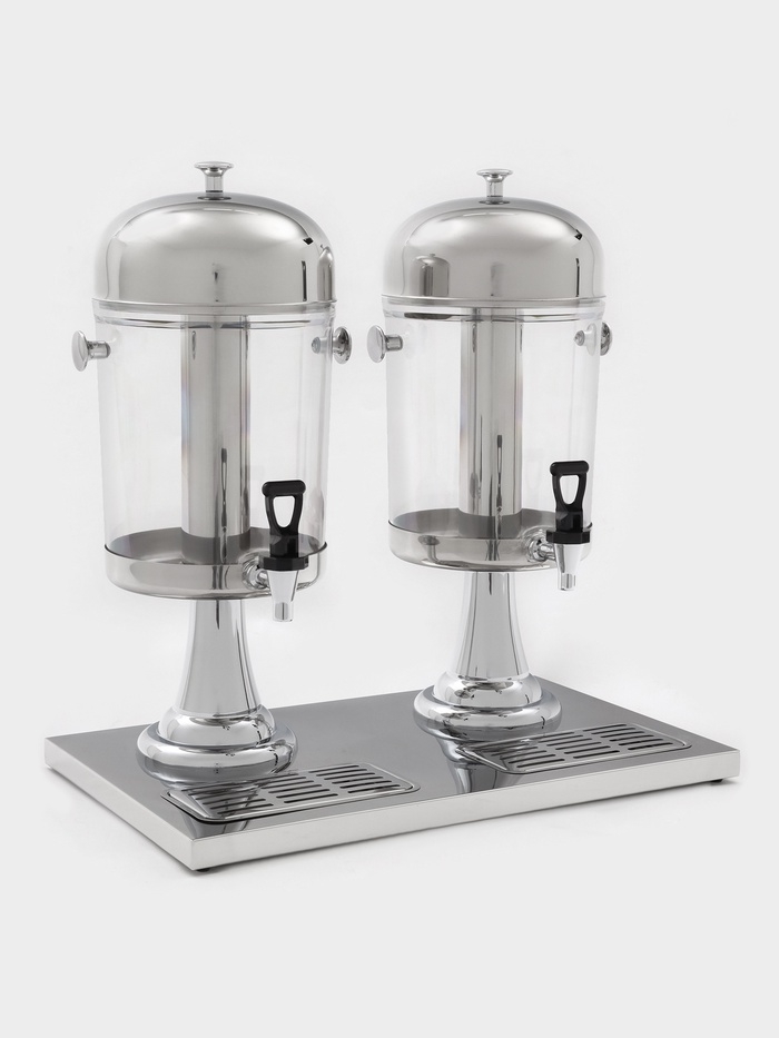 Диспенсер для напитков 2 секции по 8 л, 555х350,600 мм.