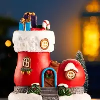 Фигура светодиодная "Волшебный сапожок" 13х11 см, 4 LED, LR41x3 (в компл), Т/БЕЛЫЙ