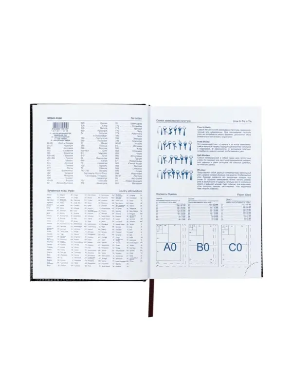 Ежедневник недатир А5 160л Небраска черный