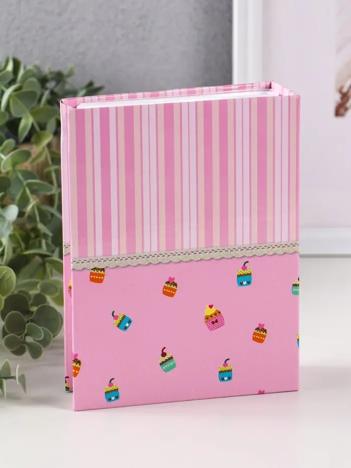 Фотоальбом 100 фото "Малышке" 10X15см, ПП карм.