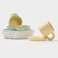 Форма для запекания Доляна &laquo;Зефир&raquo;, 1 л, d=23 см, круглая, керамика, белая