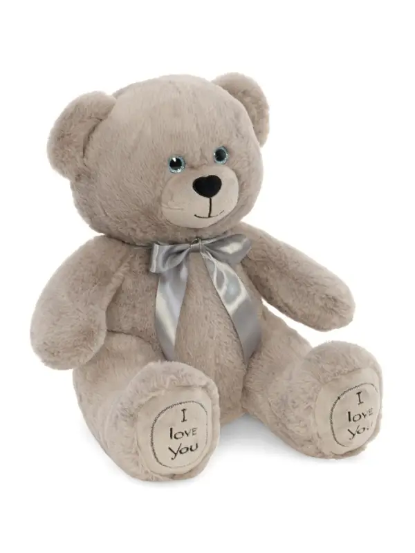 Мягкая игрушка "Медведь Фил", цвет серый, 55 см МФил/30/78-1