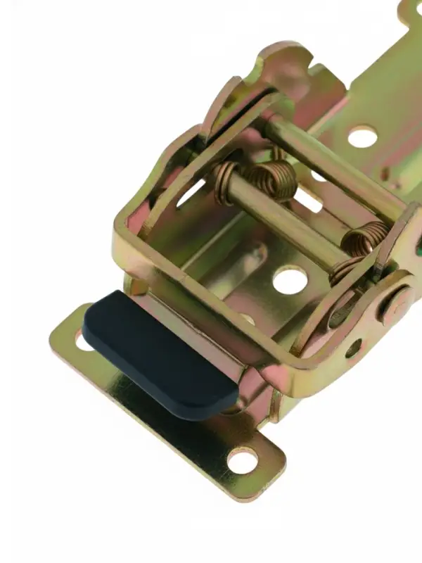 Кронштейн складной ТУНДРА ks001, 70&times;70 мм, желтый цинк, набор 2 шт.