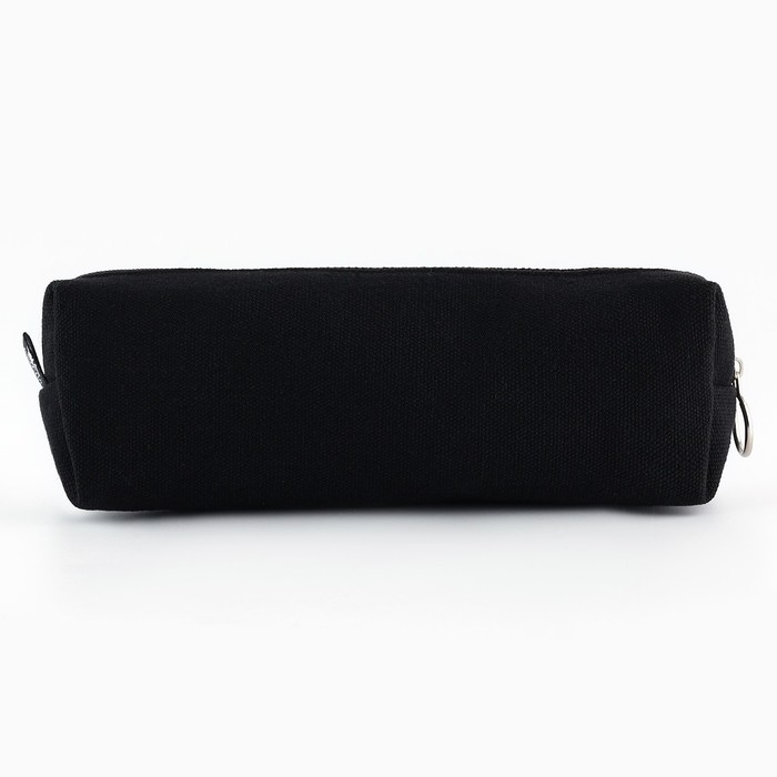 Пенал школьный текстильный No hard feelings, 18&times;6.5 см