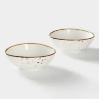 Салатники Magistro &laquo;Церера&raquo;, набор 2 шт., 15.3&times;13&times;5.5 см, фарфор, белые