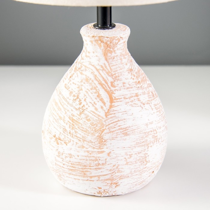 Настольная лампа Настольная лампа "Магда" Е14 40Вт бежевый 20х20х33см RISALUX