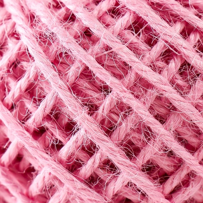 Пряжа 100% джут "Softino Jute Colored" 50м &plusmn;2м светло-розовый 50 гр