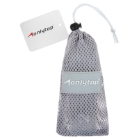 Эспандер-лента ONLYTOP, эластичная, с захватами, 90х4 см, цвет серый