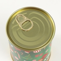 Носки в банке  "От печали и тоски спасут вот эти носки" (внутри носки мужские, цвет чёрный)