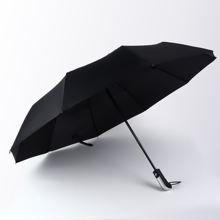 Зонт автоматический «Стиль», 3 сложения, 10 спиц, R = 51/60 см, D = 120 см, цвет МИКС Зонт автоматический «Стиль», 3 сложения, 10 спиц, R = 51/60 см, D = 120 см, цвет МИКС