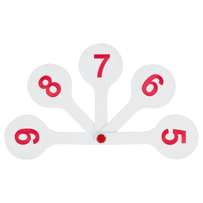 Веер-касса, цифры от 0 до 9, Стамм, пакет с европодвесом