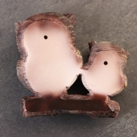 Подвесной декор "Два филина" 19х5х20см