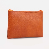 Кошелёк женский на молнии, цвет рыжий Кошелёк женский на молнии, цвет рыжий