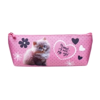 Пенал мягкий, 1 отделение, 80 х 190(225) х 40 мм, объёмный, ПМО 32-20 "Мур-мур" Пенал мягкий, 1 отделение, 80 х 190(225) х 40 мм, объёмный, ПМО 32-20 "Мур-мур"