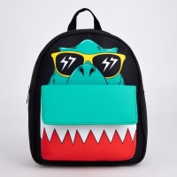 Рюкзак детский для мальчика &laquo;Динозавр&raquo;, 27х23х10 см, с карманом