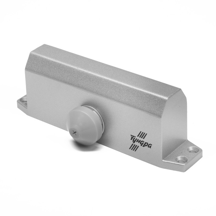 Доводчик дверей ТУНДРА G072  морозостойкий, до -50, до 85, цвет серебро