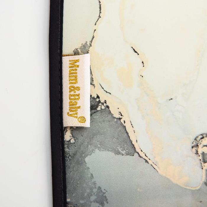 Нагрудник для кормления &laquo;Gold baby&raquo; непромокаемый на липучке, с карманом