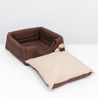 Дом-трансформер "Саманка" 45 х 45 х 36 см, бежево-коричневый Дом-трансформер "Саманка" 45 х 45 х 36 см, бежево-коричневый