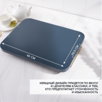 Поднос с ручками Magistro Garona, 40&times;29,5 см, бамбук