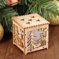 Декор с подсветкой &laquo;Зимний лес&raquo;